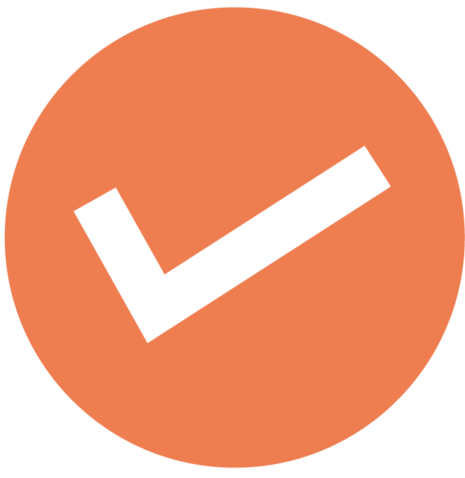 チェックマークの画像