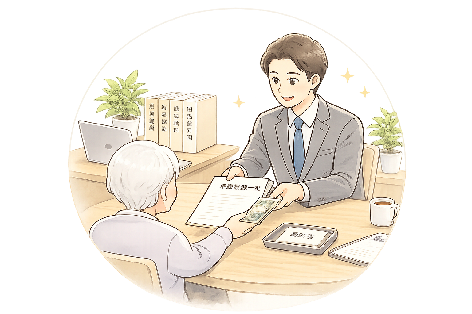業務完了